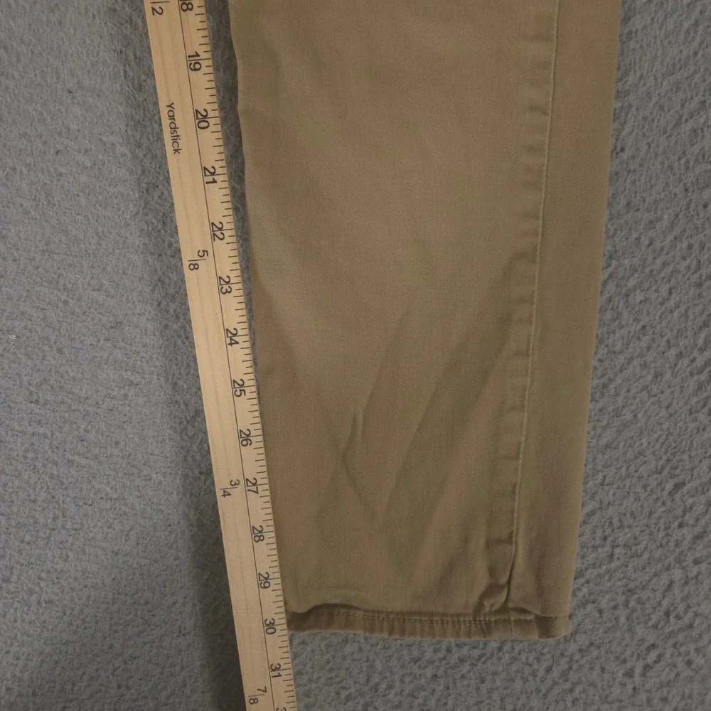Gap Pants Mens 30x32 Khaki Slim Leg GapFlex Twill Skinny Stretch Cotton Chino